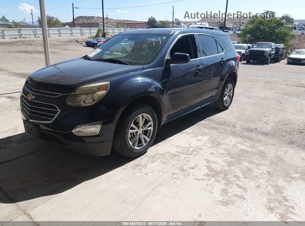 2GNALCEKXG1161467 2016 CHEVROLET EQUINOX Blue წინა მარცხენა ხედი სამი მეოთხედიდან