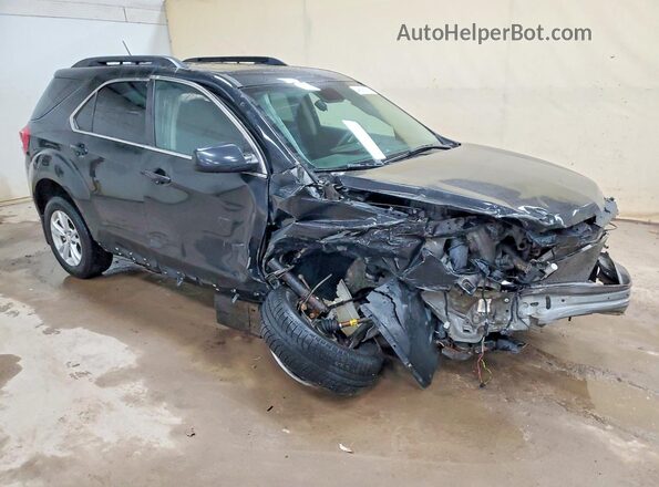 2GNALCEKXH1511262 2017 CHEVROLET EQUINOX Black Przód prawy