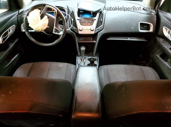 2GNALCEKXH1511262 2017 CHEVROLET EQUINOX Black Widok deski rozdzielczej