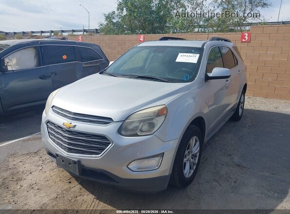 2GNALCEKXH1535125 2017 CHEVROLET EQUINOX Silver Front left