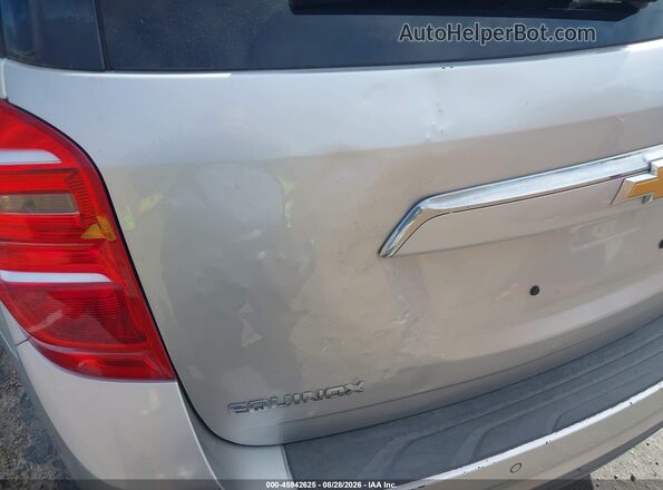 2GNALCEKXH1535125 2017 CHEVROLET EQUINOX Silver 
