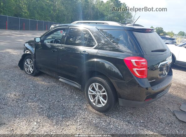 2GNALCEKXH1553141 2017 CHEVROLET EQUINOX Черный Задняя левая четверть