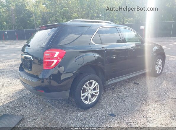 2GNALCEKXH1553141 2017 CHEVROLET EQUINOX Черный Задняя правая четверть