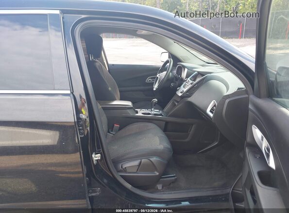 2GNALCEKXH1553141 2017 CHEVROLET EQUINOX Черный Вид салона спереди