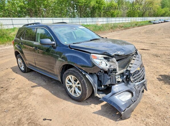 2GNALCEKXH1559005 2017 CHEVROLET EQUINOX Black Delantero derecho