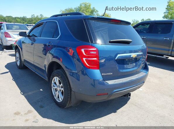 2GNALCEKXH6192920 2017 CHEVROLET EQUINOX Blue Trasero izquierdo