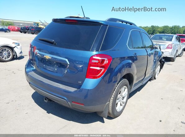 2GNALCEKXH6192920 2017 CHEVROLET EQUINOX Blue Trasero derecho