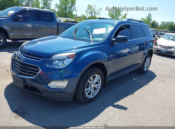 2GNALCEKXH6192920 2017 CHEVROLET EQUINOX Blue Vista tres cuartos delantera izquierda