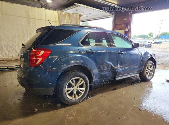 2GNALCEKXH6235538 2017 CHEVROLET EQUINOX Blue უკანა მარჯვენა