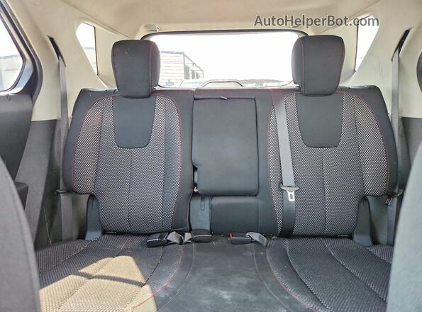 2GNALCEKXH6260911 2017 CHEVROLET EQUINOX Black Вид задніх сидінь
