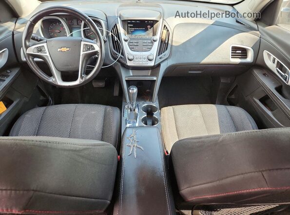 2GNALCEKXH6260911 2017 CHEVROLET EQUINOX Black Вид панелі приладів