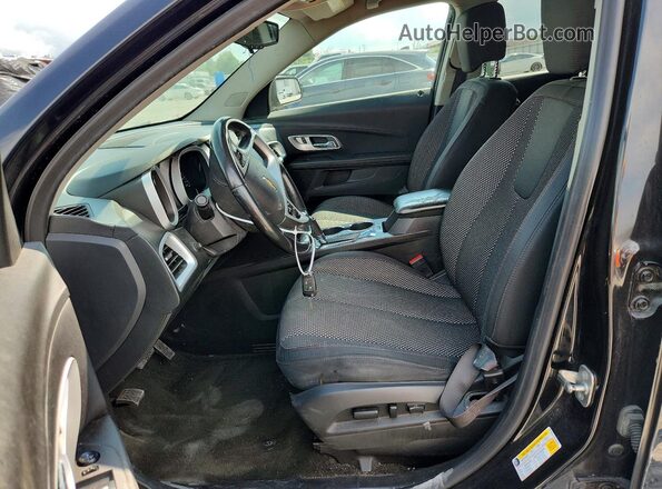 2GNALCEKXH6260911 2017 CHEVROLET EQUINOX Black Вид салону спереду