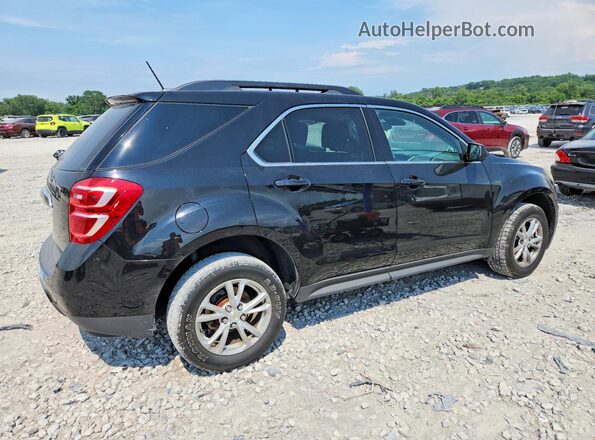 2GNALCEKXH6260911 2017 CHEVROLET EQUINOX Black Задня права чверть