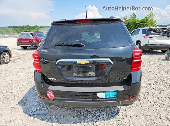2GNALCEKXH6260911 2017 CHEVROLET EQUINOX Black Вид ззаду