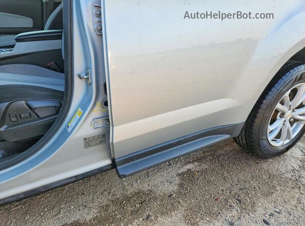 2GNALCEKXH6290734 2017 CHEVROLET EQUINOX Silver Widok naklejki z numerem VIN