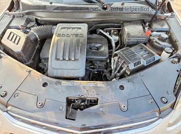 2GNALCEKXH6290734 2017 CHEVROLET EQUINOX Silver Widok komory silnika