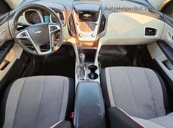 2GNALCEKXH6290734 2017 CHEVROLET EQUINOX Silver Widok deski rozdzielczej