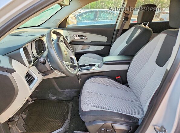 2GNALCEKXH6290734 2017 CHEVROLET EQUINOX Silver Widok wnętrza z przodu