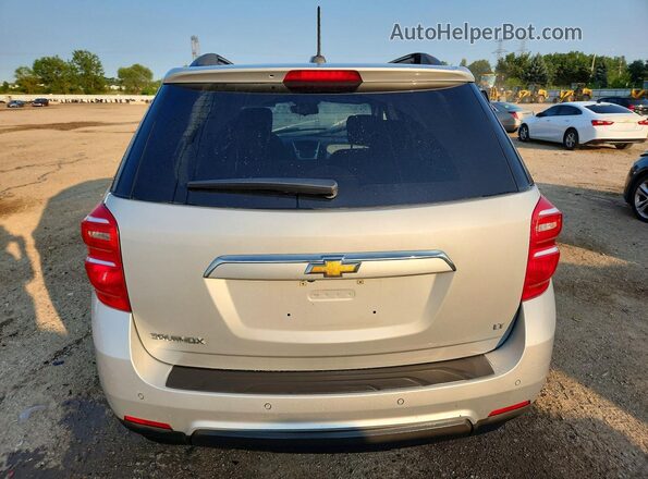 2GNALCEKXH6290734 2017 CHEVROLET EQUINOX Silver Widok z tyłu