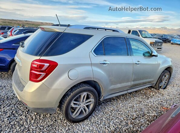 2GNALDEK0G1166991 2016 CHEVROLET EQUINOX Золотой Задняя правая четверть