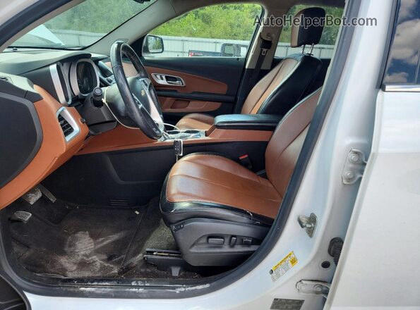 2GNALDEK2G6320992 2016 CHEVROLET EQUINOX Белый Вид салона спереди