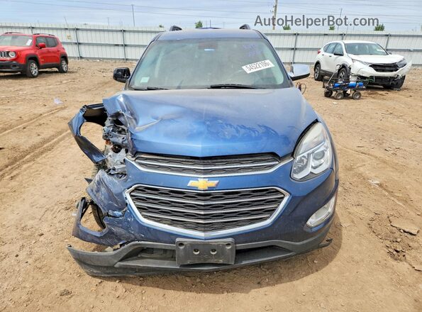 2GNALDEK3G6230007 2016 CHEVROLET EQUINOX Blue Вид спереду