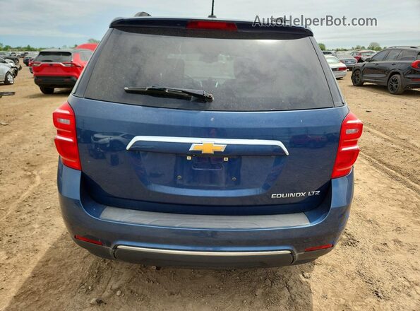 2GNALDEK3G6230007 2016 CHEVROLET EQUINOX Blue Вид ззаду