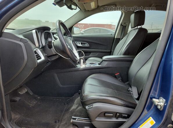 2GNALDEK3G6230007 2016 CHEVROLET EQUINOX Blue Вид салону спереду