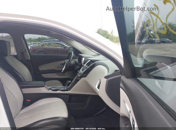 2GNALDEK6G6294929 2016 CHEVROLET EQUINOX White Вид салону спереду
