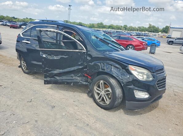 2GNALDEK6H1528064 2017 CHEVROLET EQUINOX Черный Передняя правая четверть