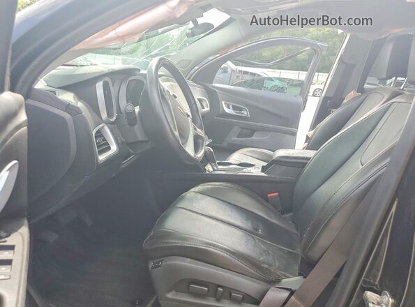 2GNALDEK6H1528064 2017 CHEVROLET EQUINOX Черный Вид салона спереди