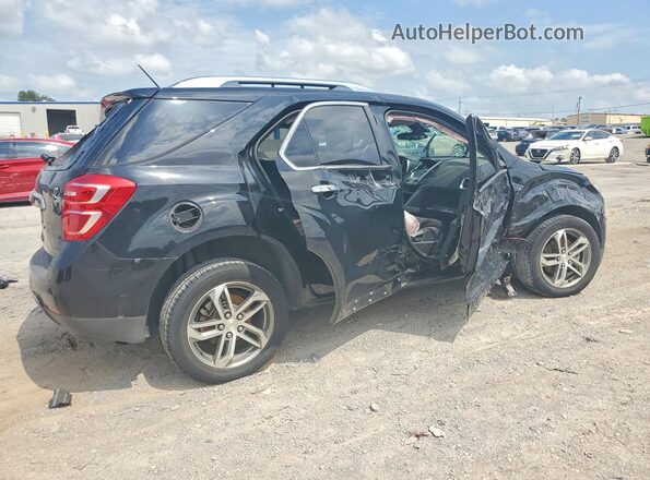 2GNALDEK6H1528064 2017 CHEVROLET EQUINOX Черный Задняя правая четверть