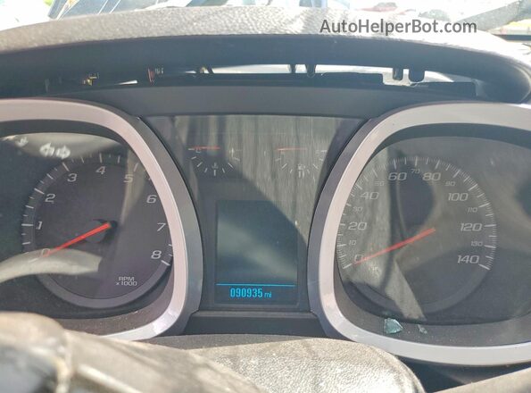 2GNALDEK6H1528064 2017 CHEVROLET EQUINOX Черный Вид щитка приборов