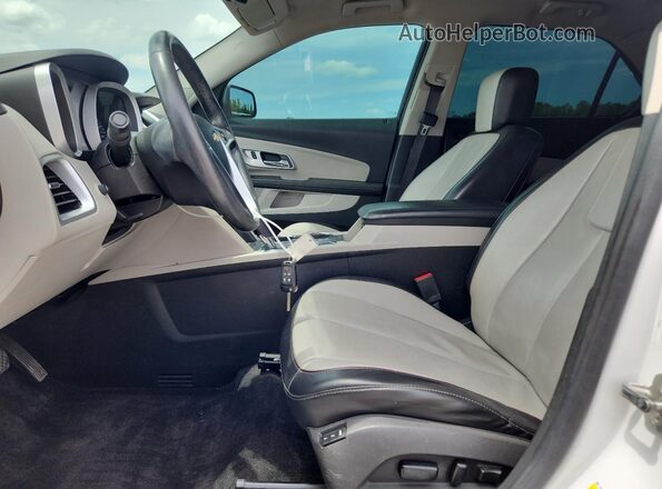 2GNALDEKXG6270942 2016 CHEVROLET EQUINOX Белый Вид салона спереди