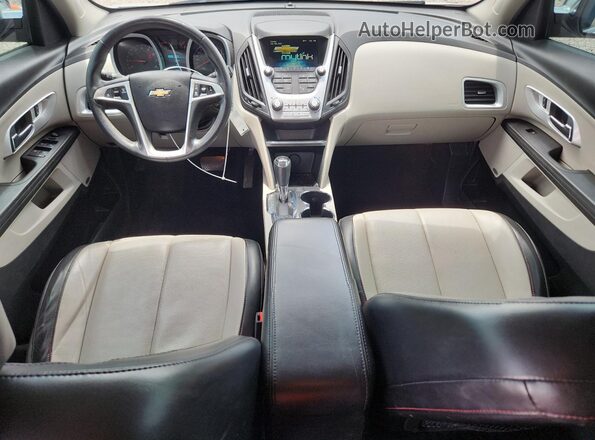 2GNALDEKXG6270942 2016 CHEVROLET EQUINOX Белый Вид панели приборов