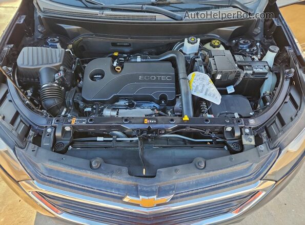 2GNAXFEV2L6233016 2020 CHEVROLET EQUINOX Синий Вид подкапотного пространства
