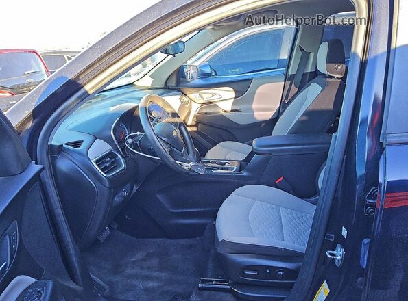 2GNAXFEV2L6233016 2020 CHEVROLET EQUINOX Синий Вид салона спереди