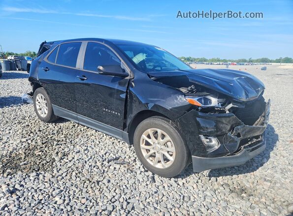 2GNAXFEV6M6111485 2021 CHEVROLET EQUINOX Черный Передняя правая четверть
