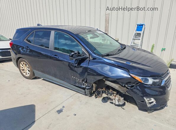 2GNAXHEV0L6123271 2020 CHEVROLET EQUINOX Blue Передня права чверть
