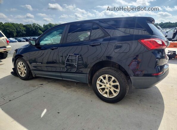 2GNAXHEV0L6123271 2020 CHEVROLET EQUINOX Blue Задня ліва чверть