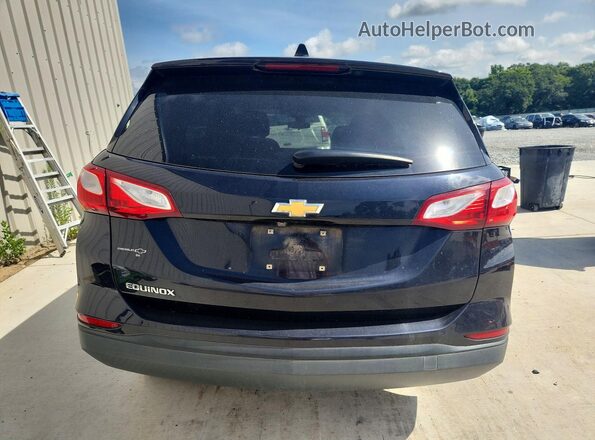 2GNAXHEV0L6123271 2020 CHEVROLET EQUINOX Blue Вид ззаду