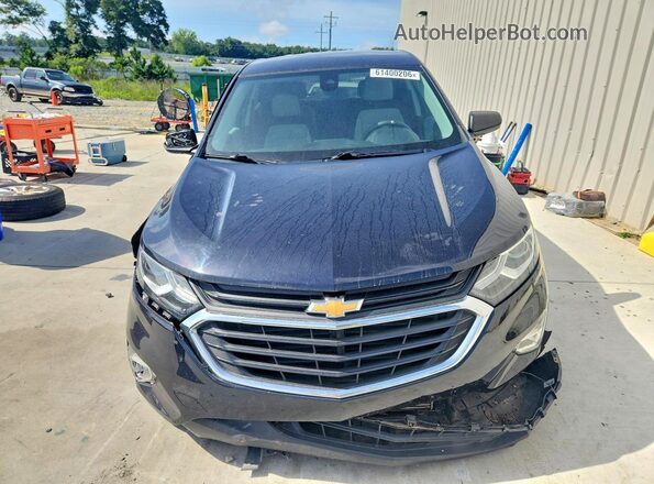 2GNAXHEV0L6123271 2020 CHEVROLET EQUINOX Blue Вид спереду