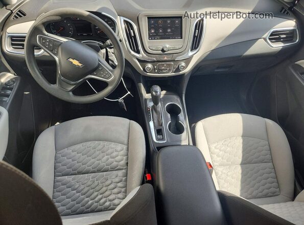2GNAXHEV0L6123271 2020 CHEVROLET EQUINOX Blue Вид панелі приладів