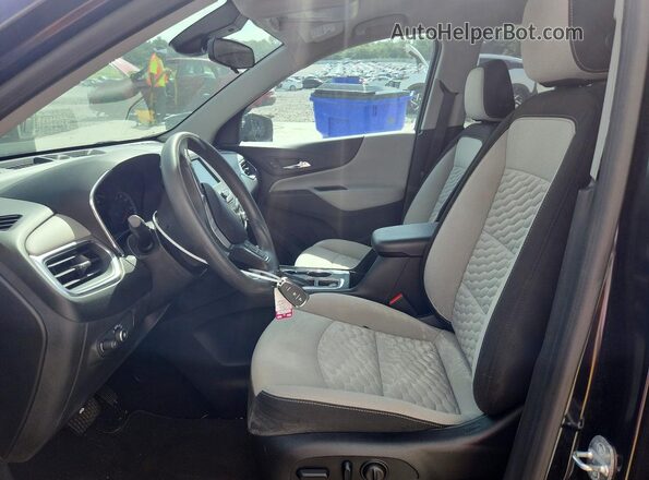 2GNAXHEV0L6123271 2020 CHEVROLET EQUINOX Blue Вид салону спереду