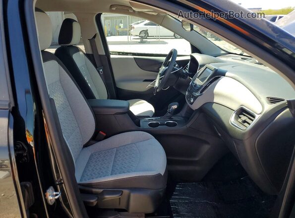 2GNAXHEV0N6101709 2022 CHEVROLET EQUINOX Черный Вид салона спереди