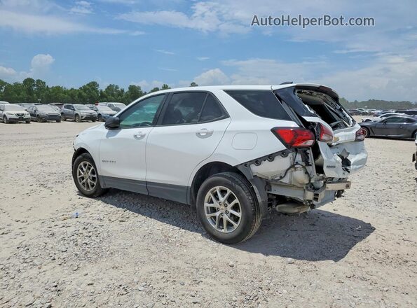 2GNAXHEV1N6133908 2022 CHEVROLET EQUINOX White Trasero izquierdo