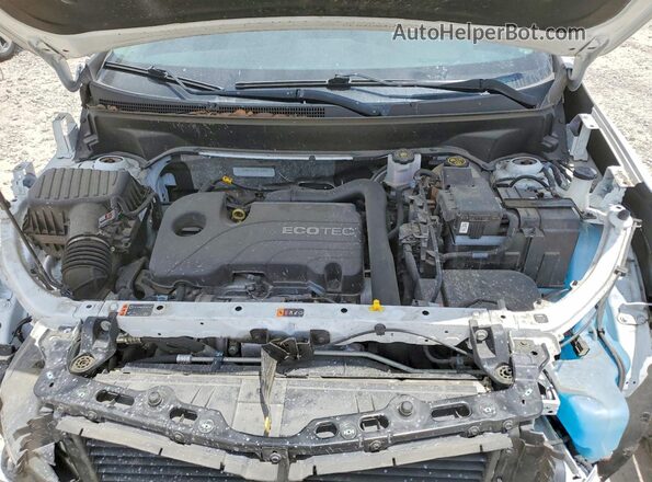 2GNAXHEV1N6133908 2022 CHEVROLET EQUINOX White Vista del compartimento del motor