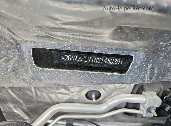 2GNAXHEV1N6145038 2022 CHEVROLET EQUINOX Black Вид підкапотного простору