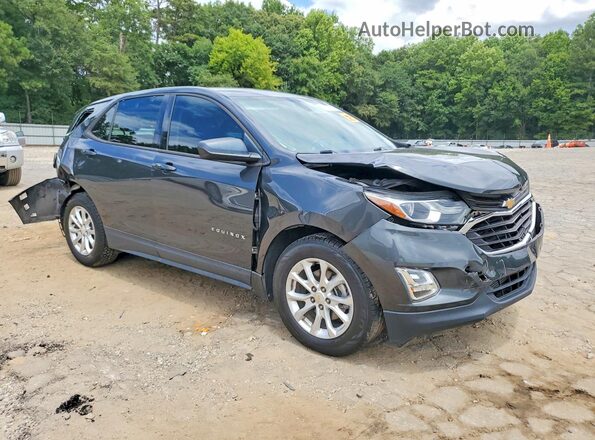 2GNAXHEV2J6171948 2018 CHEVROLET EQUINOX Charcoal Przód prawy