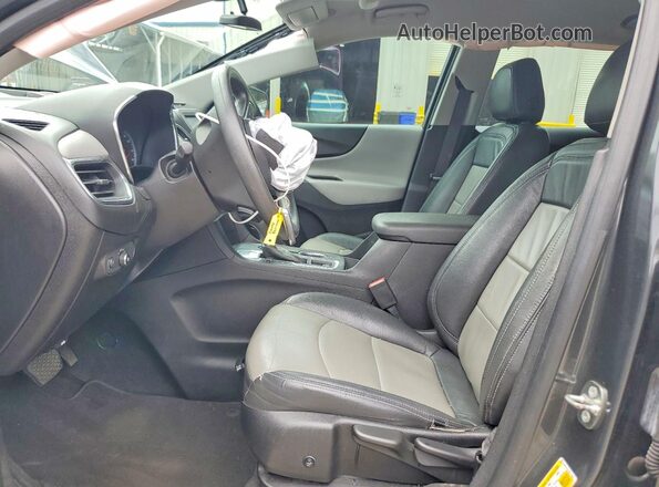 2GNAXHEV2J6171948 2018 CHEVROLET EQUINOX Charcoal Widok wnętrza z przodu